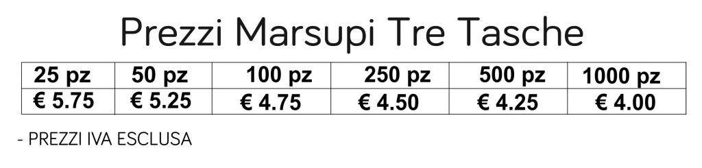 prezzi marsupi tre tasche prezzi marsupi tre tasche